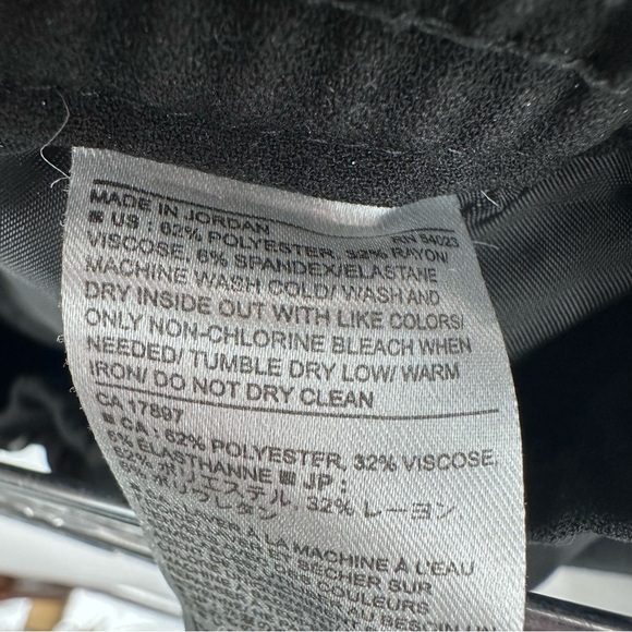 Banana Republic Black Drawstring Semi Dress Pants Womens Medium - Picture 5 of 7